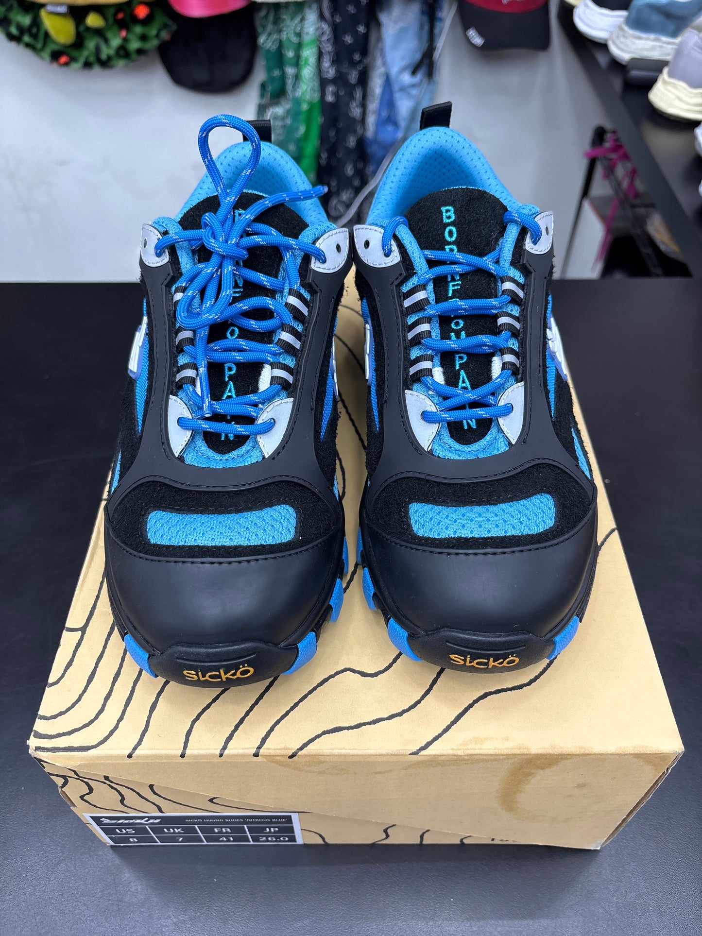 Sicko Hiking Shoe Blue - 8M
