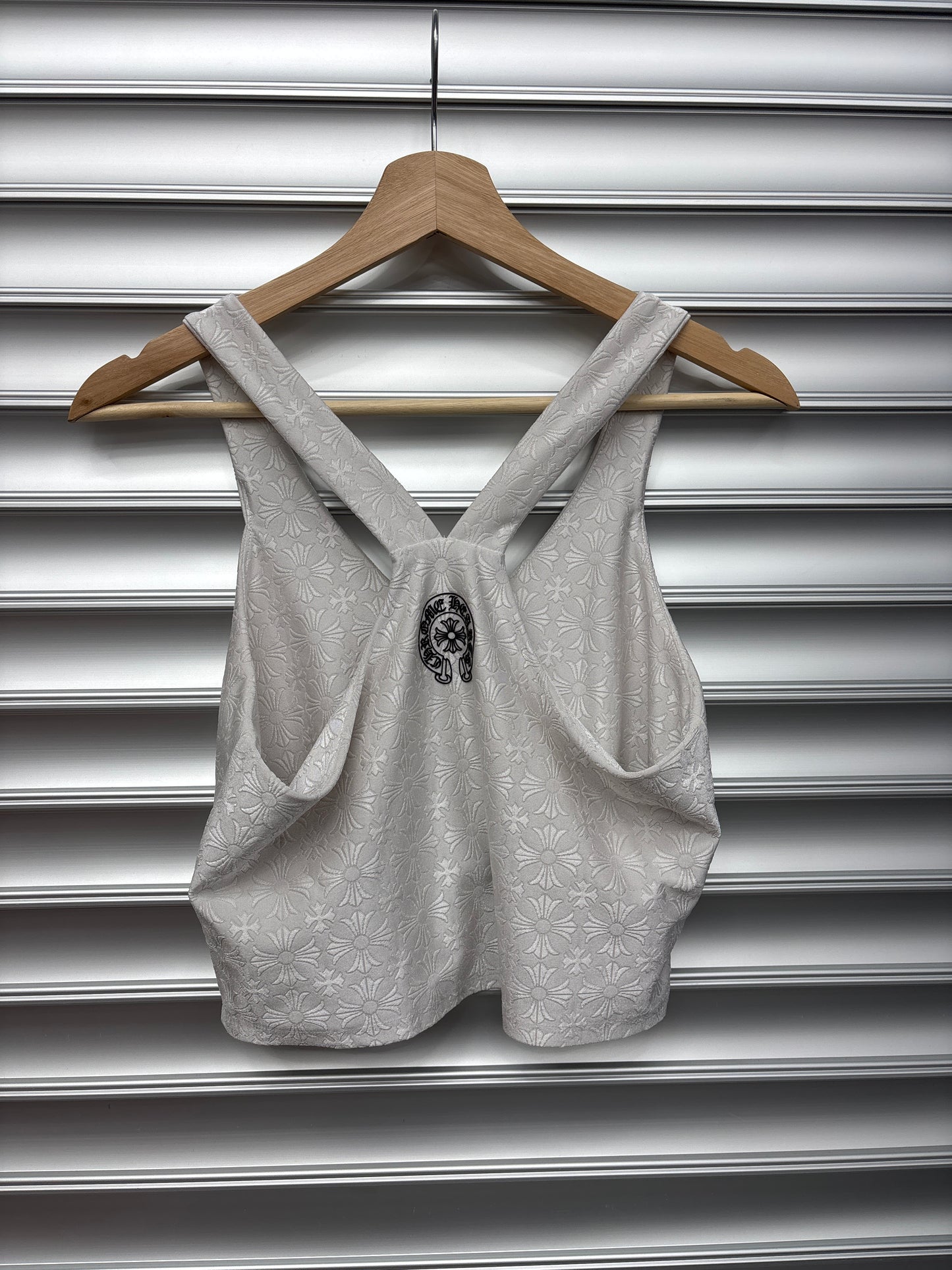 Chrome Heart White Spandex Top - M