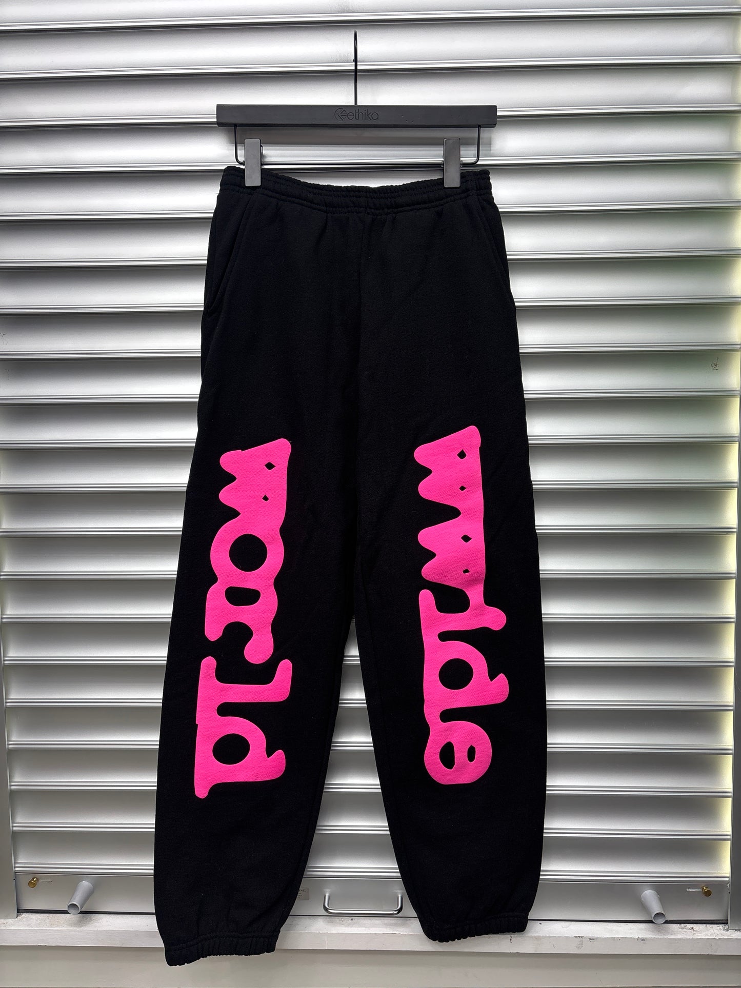 Spider Black/Pink Sweatpants - XS