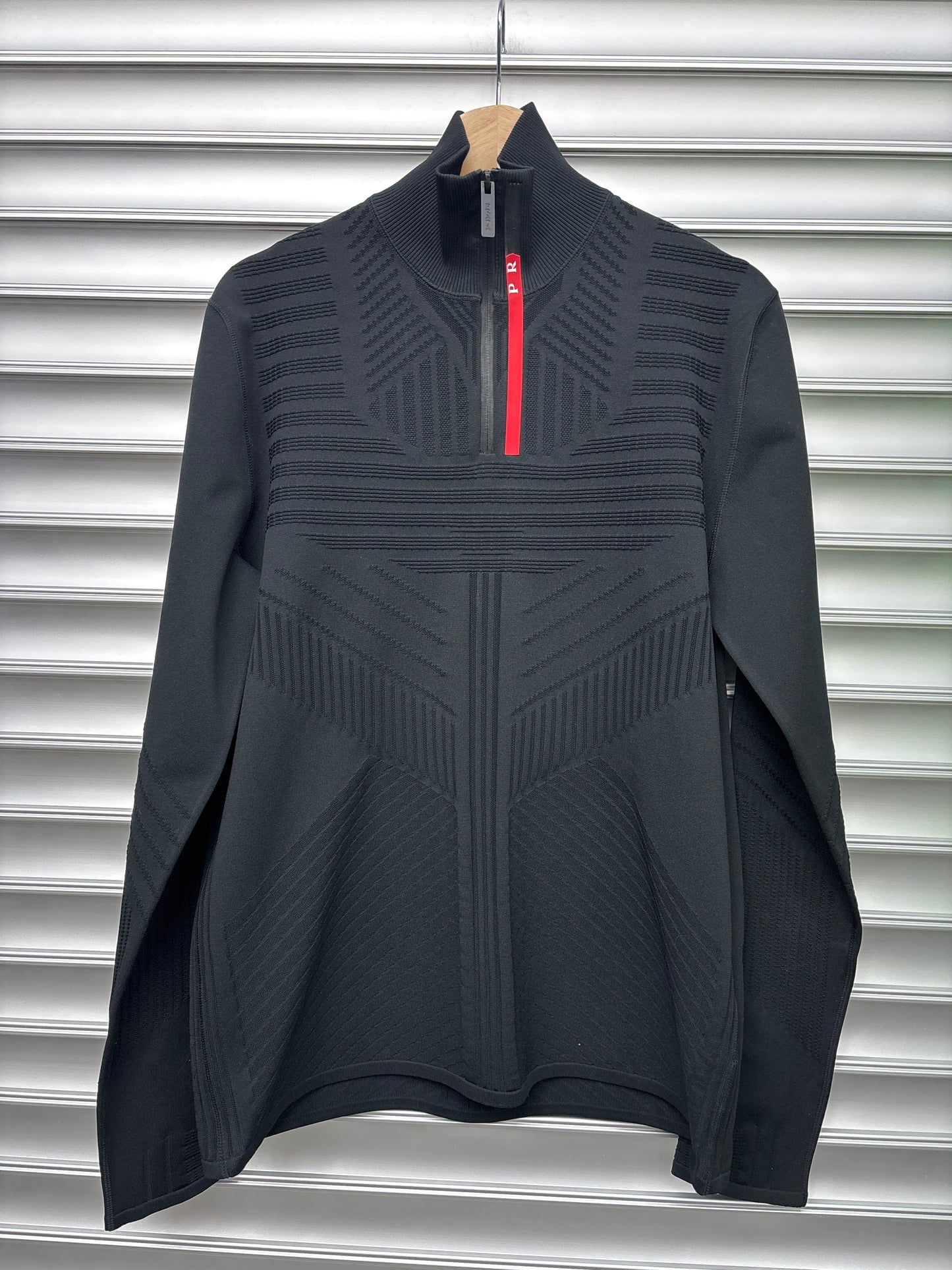 Prada Sport Tech Quarter Zip Jacket - XL