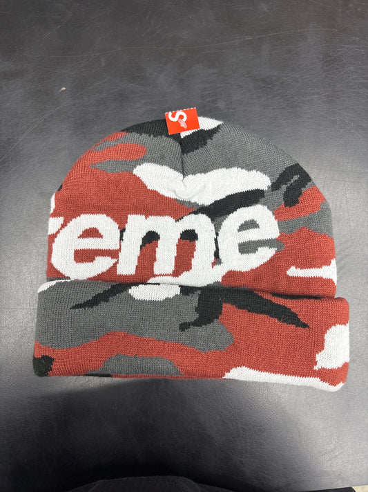 Supreme Brown Camo Beanie**
