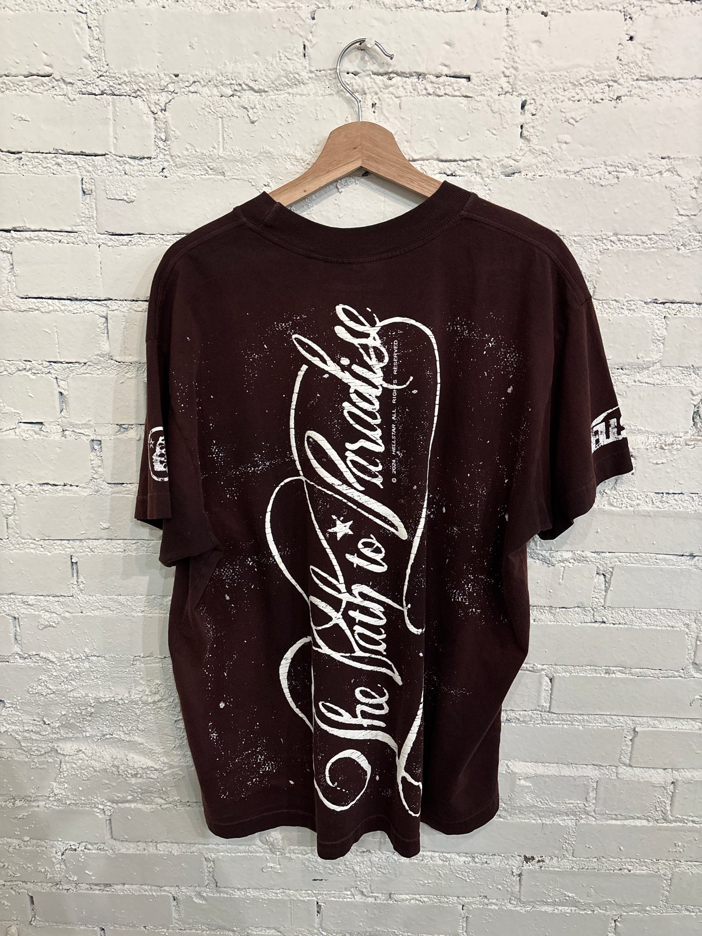 Hellstar Path To Paradise Brown Tee - M