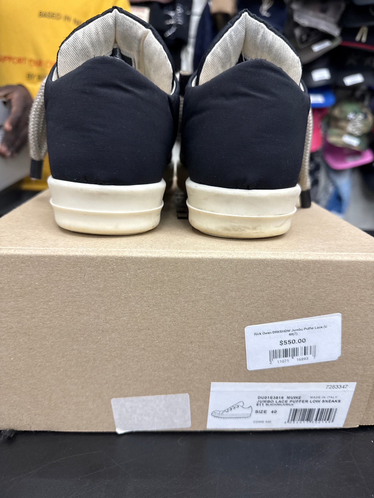 Rick Owen DRKSHDW Jumbo Puffer Lace (U) - 40(7)