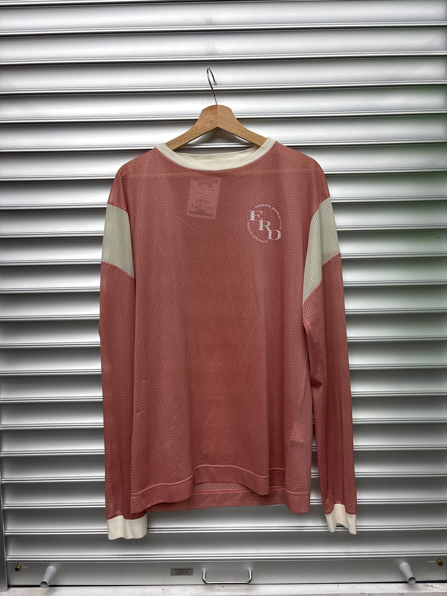 ERD Mesh Pink Long Sleeve - L