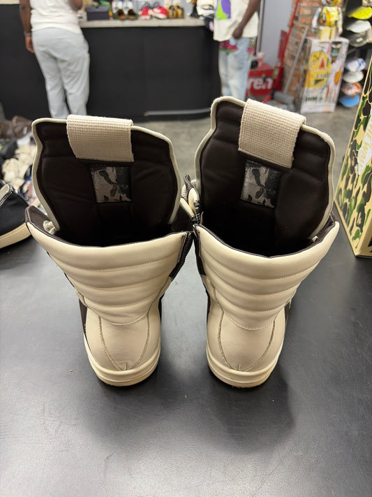 Rick Owen Geobasket Jumbo Lace Brown (U) - 44(11) (NB)
