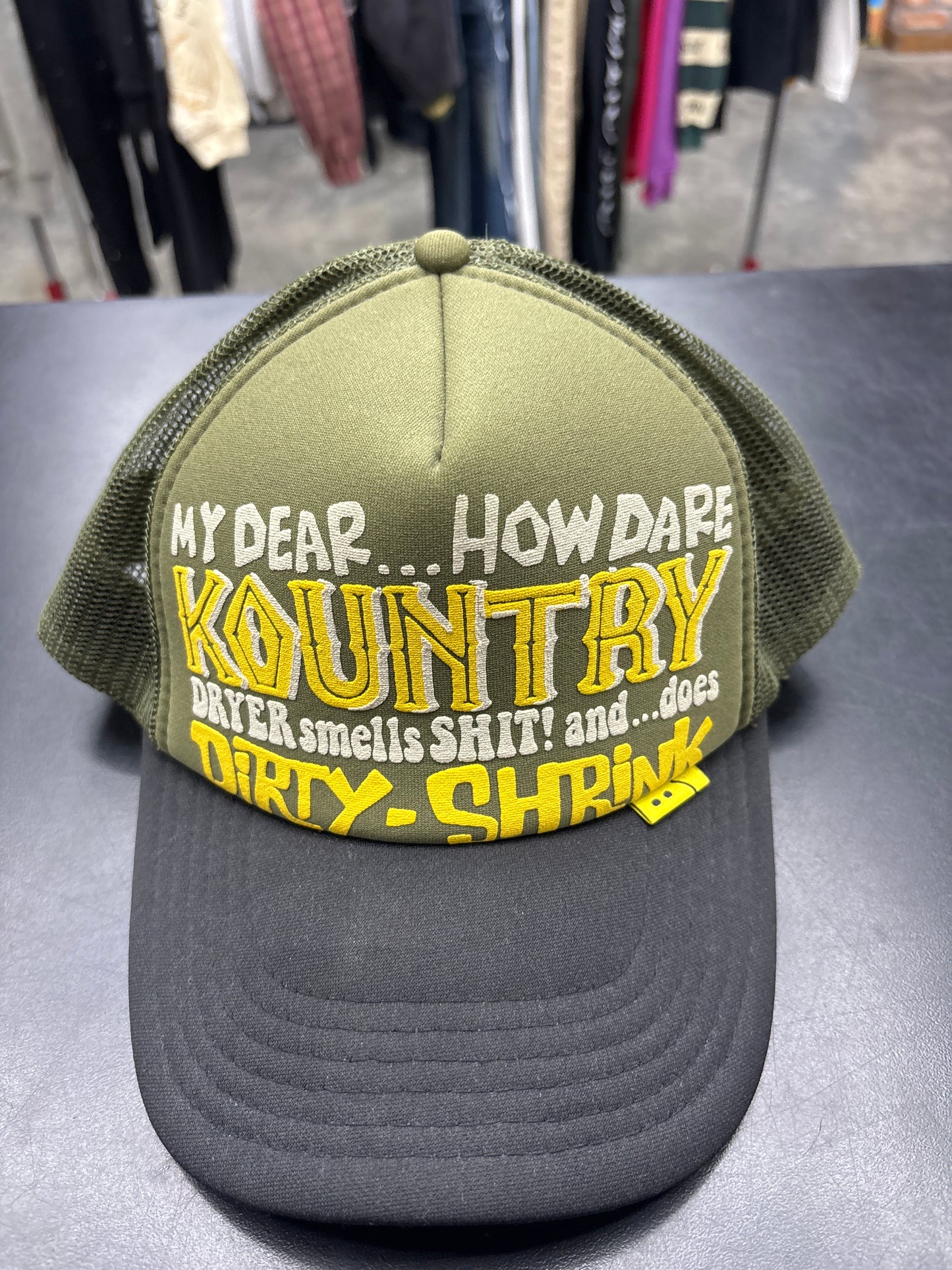 Kapital Dryer Smells Olive Hat