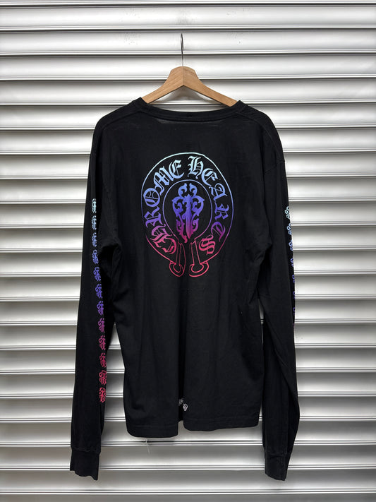 Chrome Hearts Purple Gradient Long Sleeve - XL