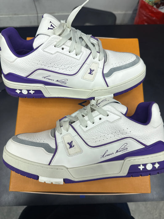 Louis Vuitton Trainer Purple #54 (U) - 9M**