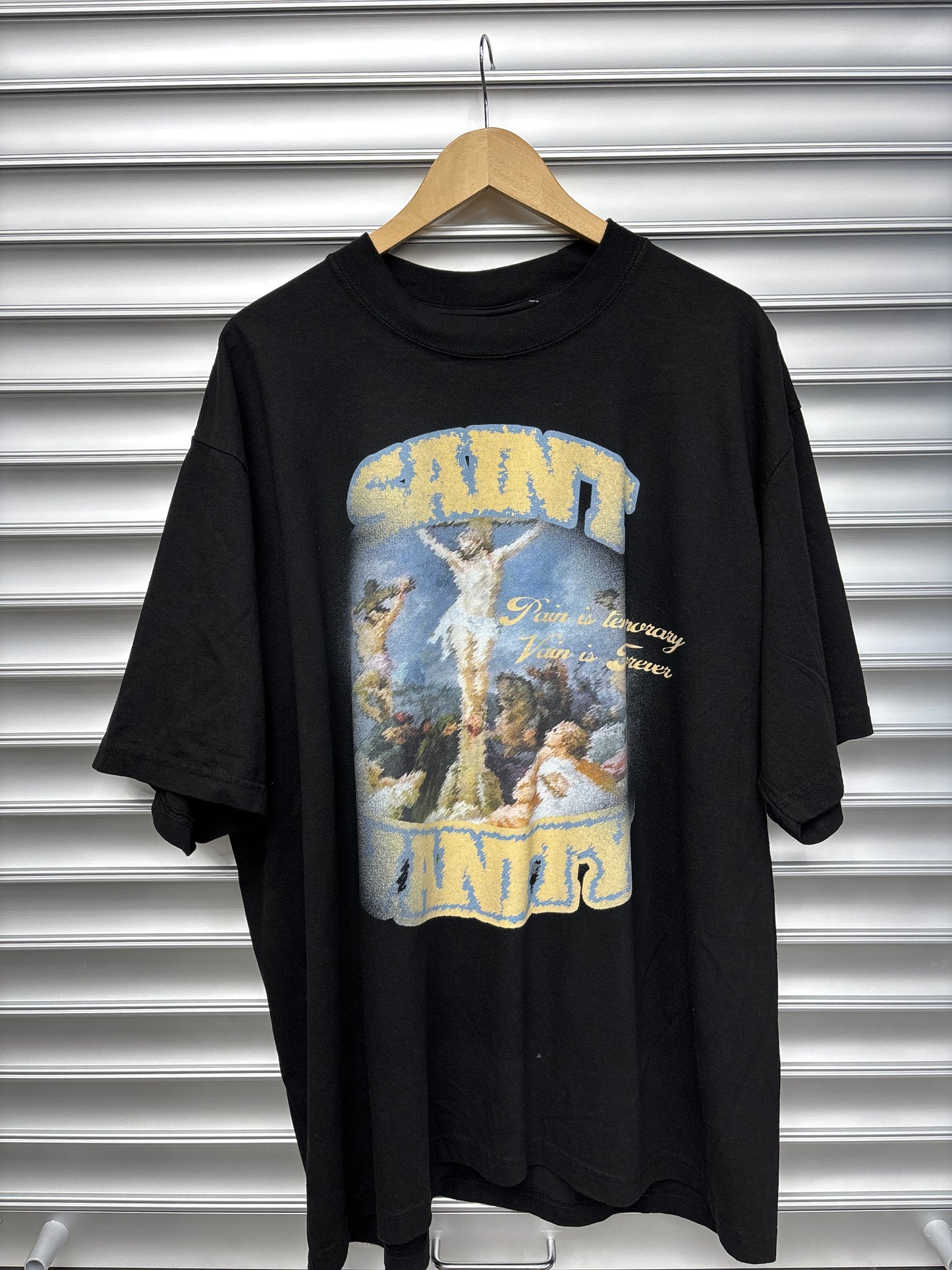 Saint Vanity Pain Is Temperary Tee - XL