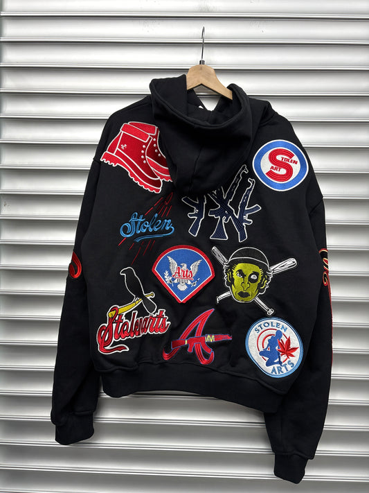 Stolen Arts All Over Print Hoodie - L
