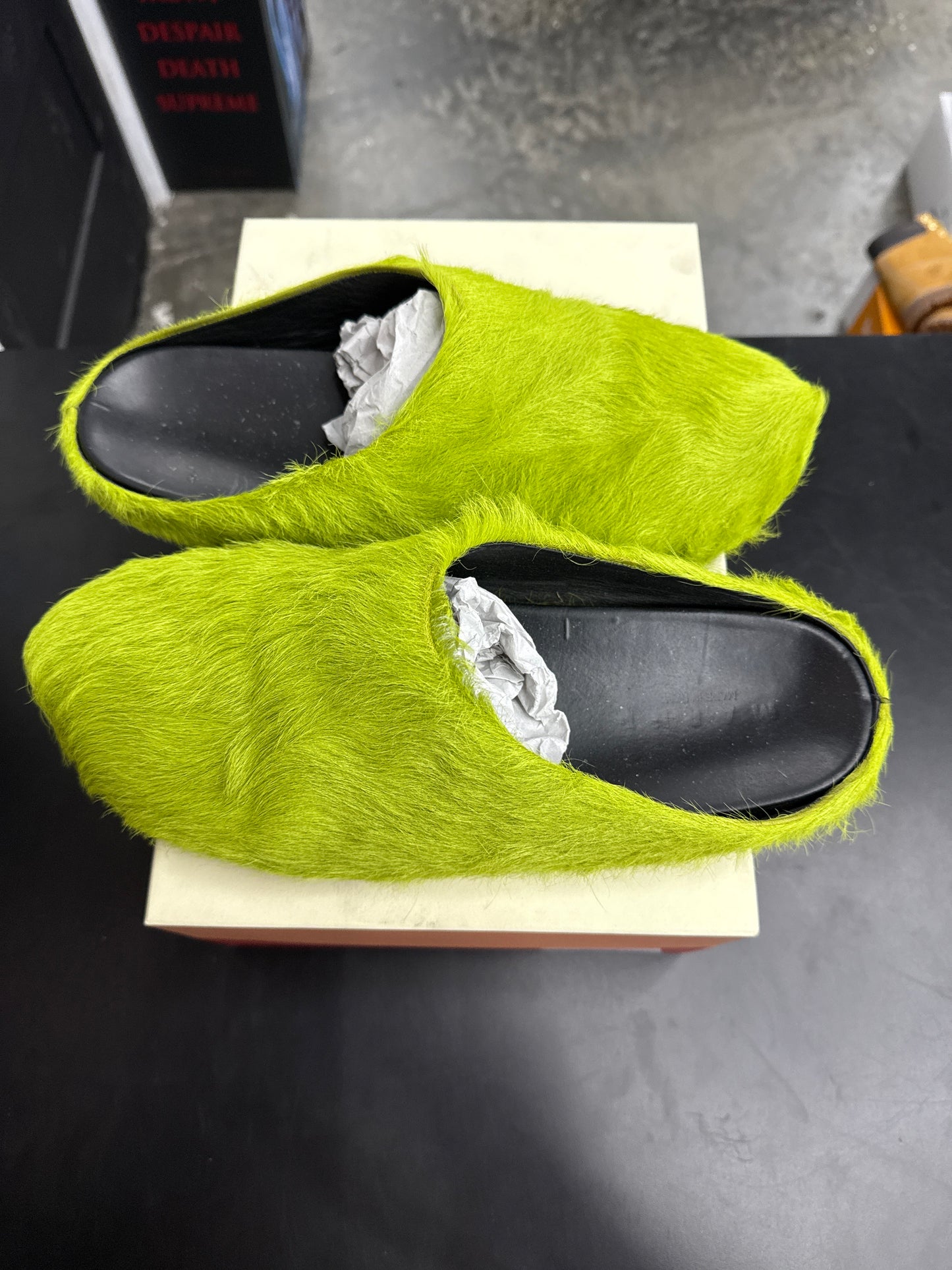 Marni Mule Lime Green (U) - 47