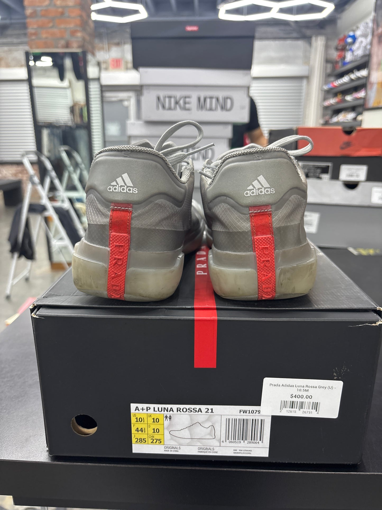 Prada Adidas Luna Rossa Grey (U) - 10.5M