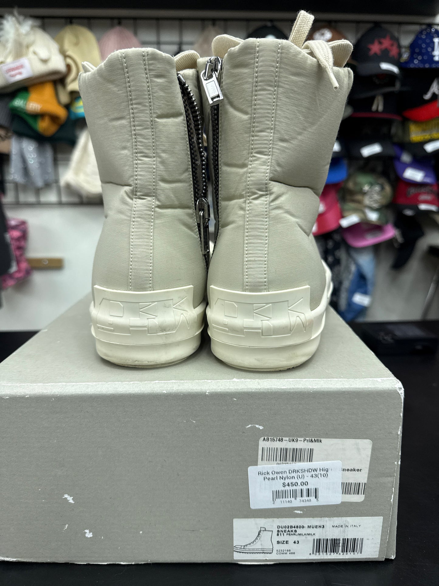 Rick Owen DRKSHDW High Pearl Nylon (U) - 43(10)