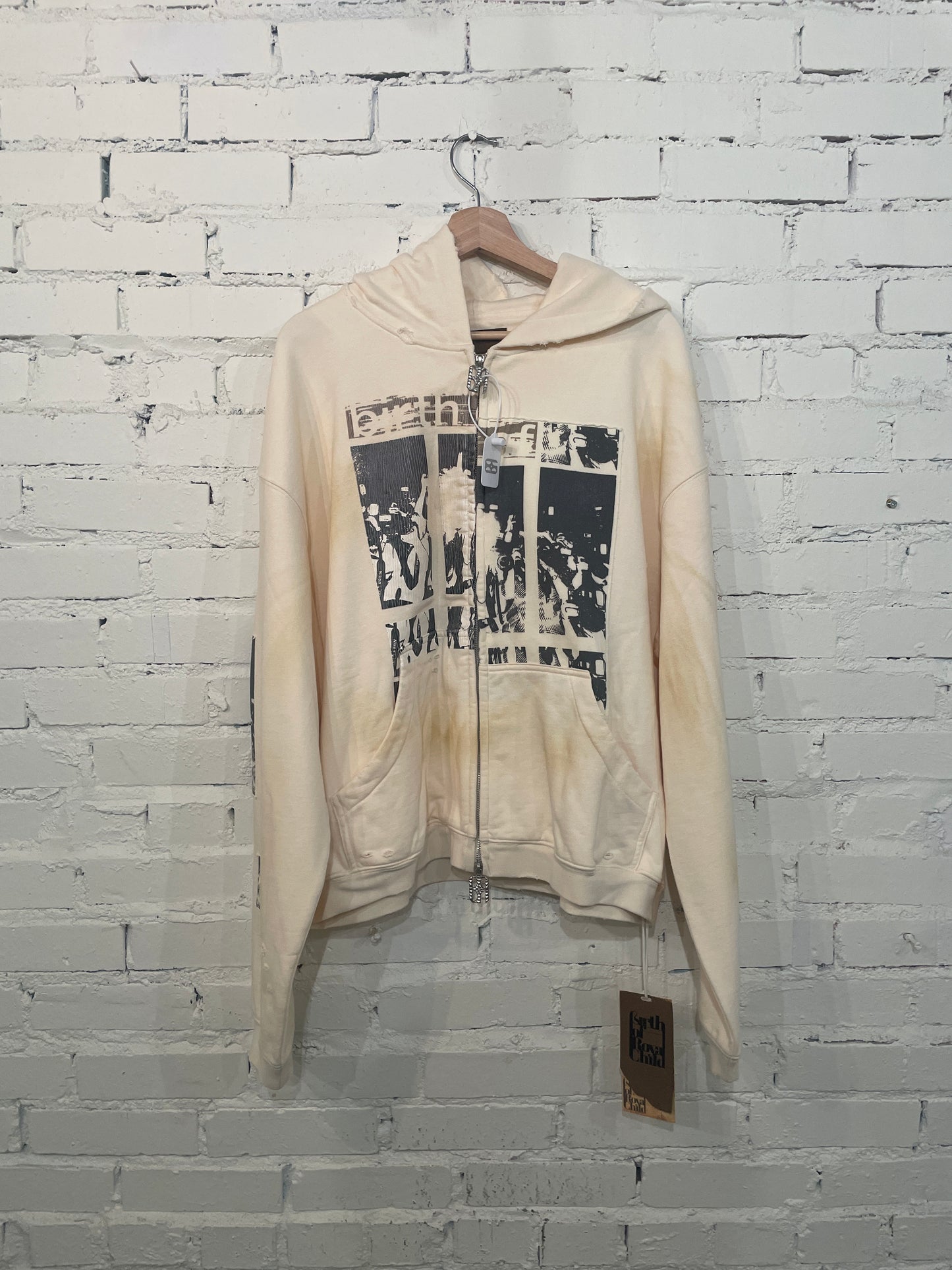 BORC Cream Nikon Hoodie - XL