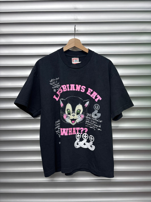 Greedy Plus One Lesbian Tee - Medium