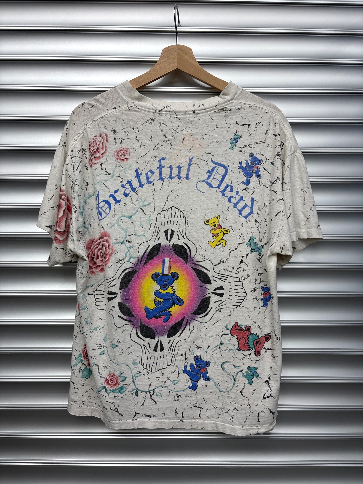 Vintage Grateful Dead Roses Tee - L