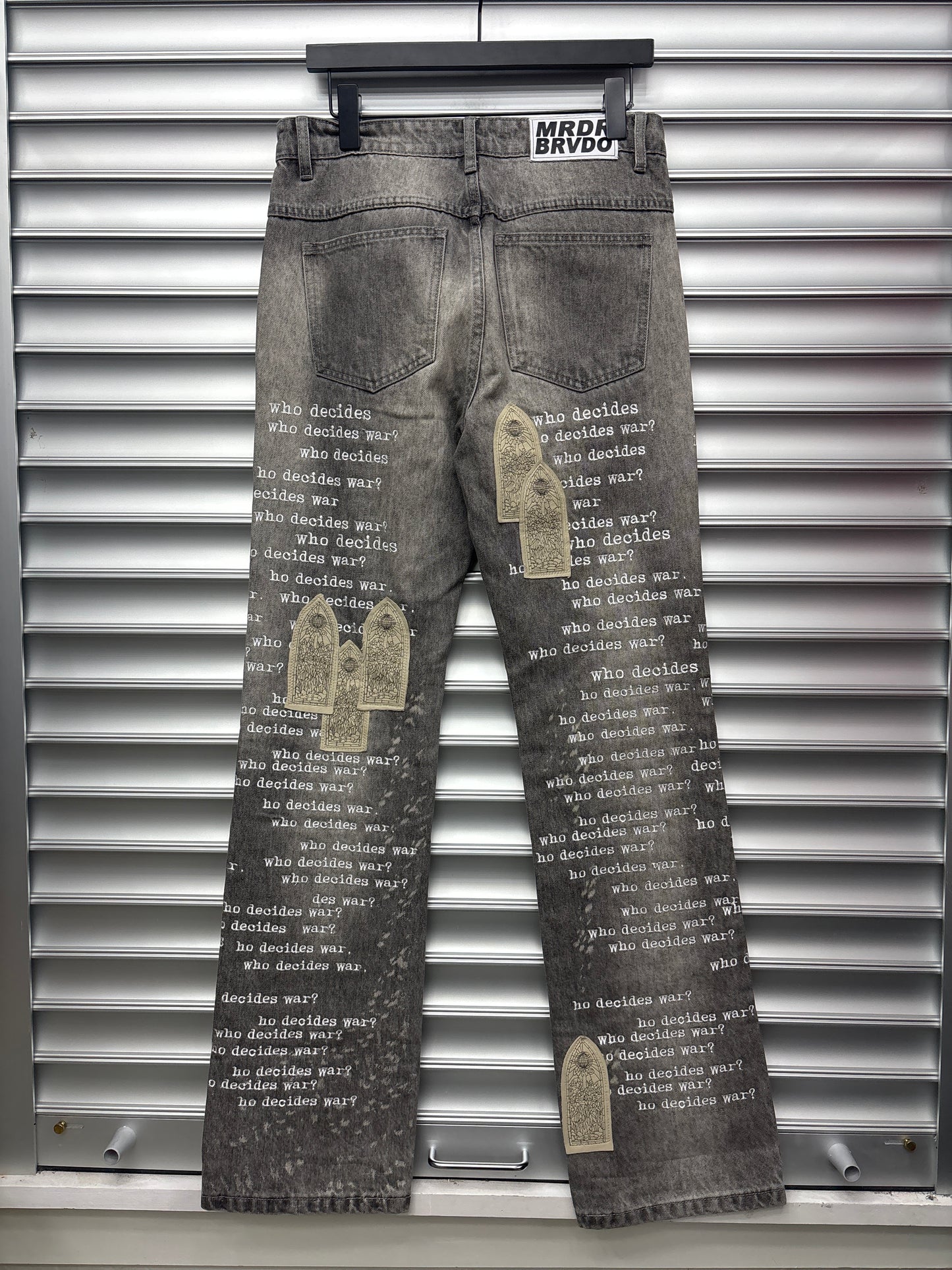 Who Decides War Grey Denim - 28