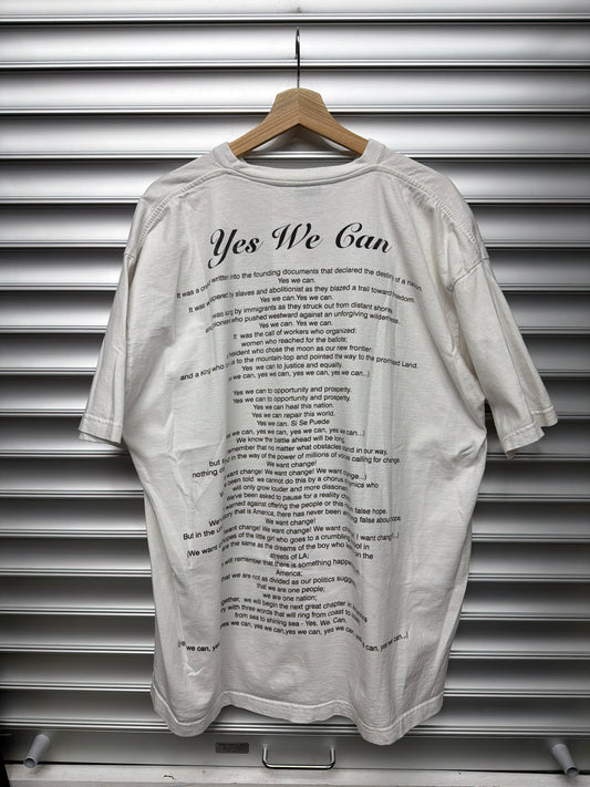 Vintage Obama YES Tee - XL**