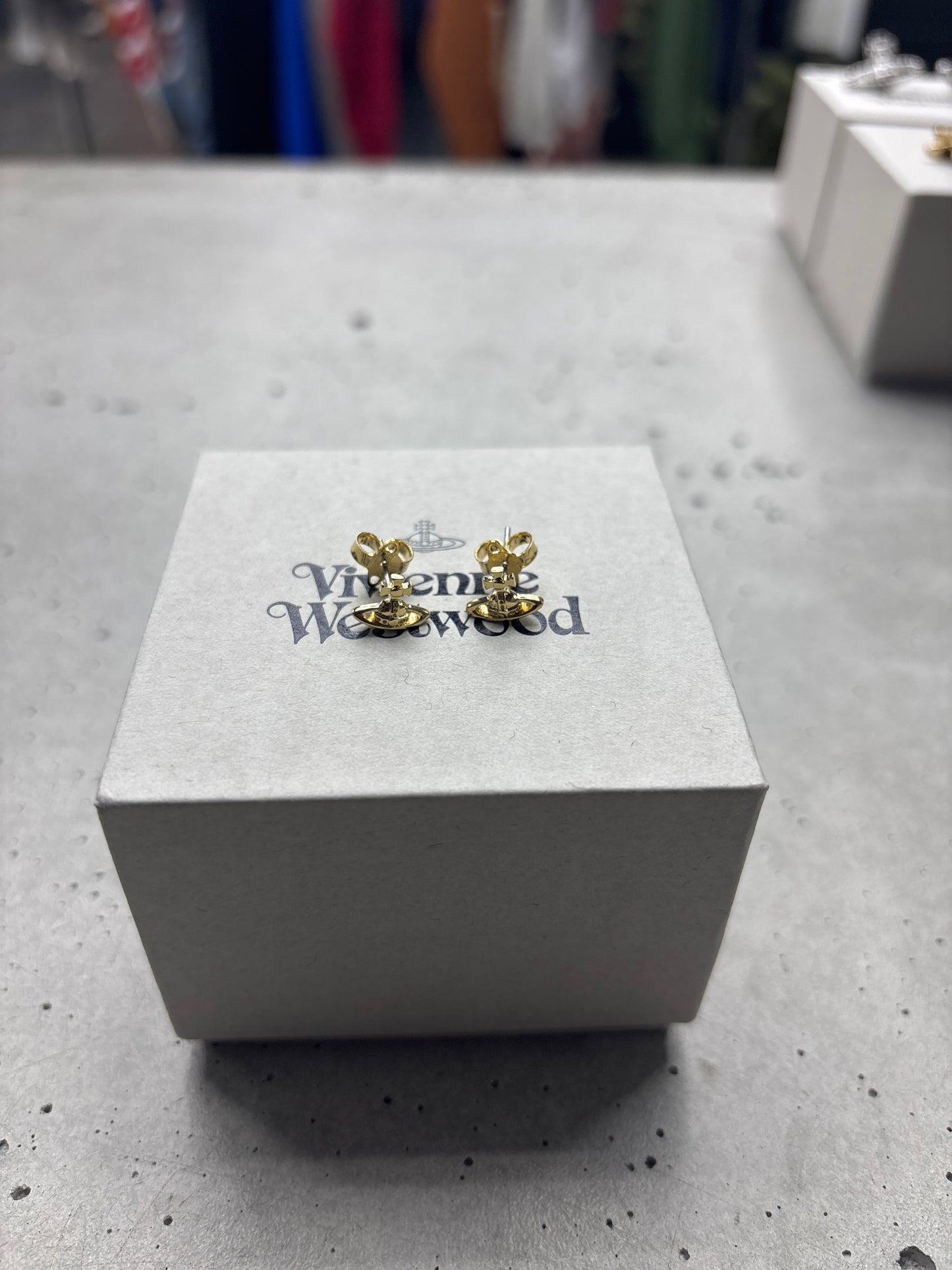 Vivienne Westwood Gold Earrings - OS