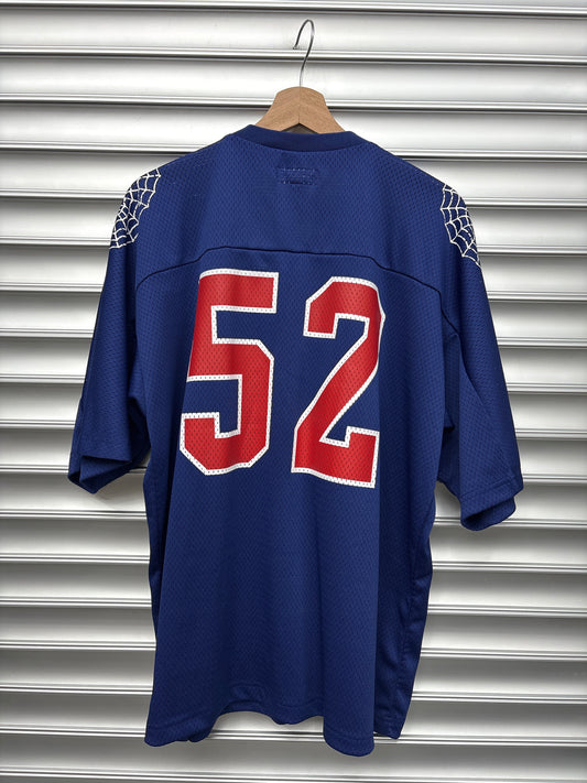 Supreme Blue Red Spiderweb Jersey - M**