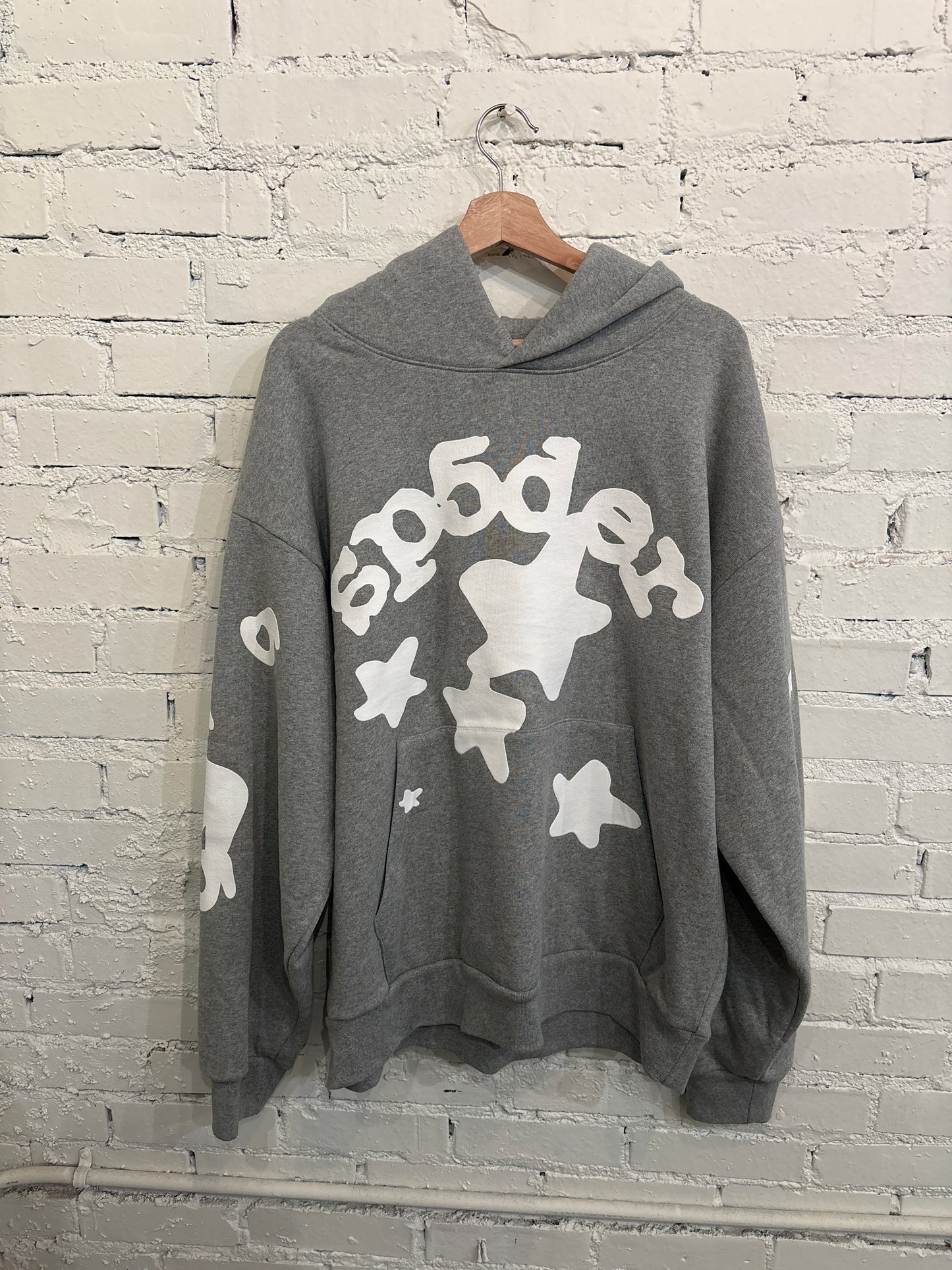 Spider Grey Hoodie - XL