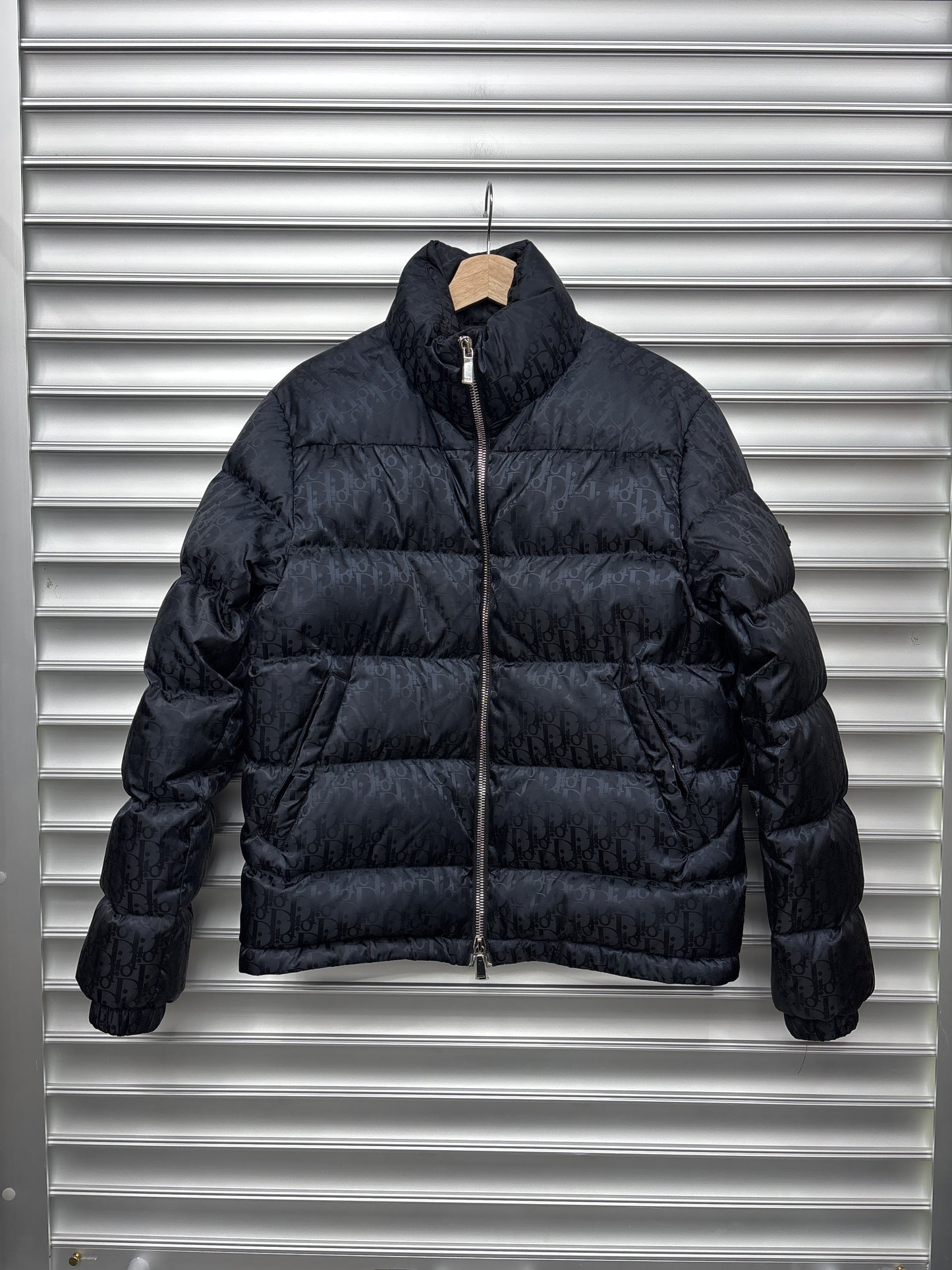 Dior Black Monogram Puffer - 44
