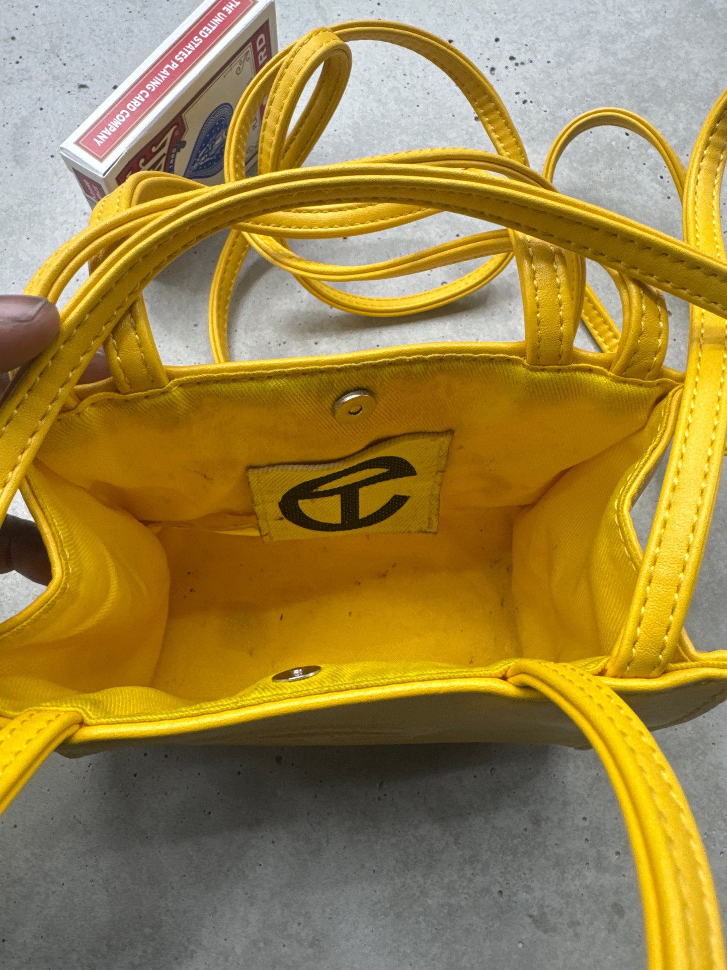 Yellow Telfar Bag