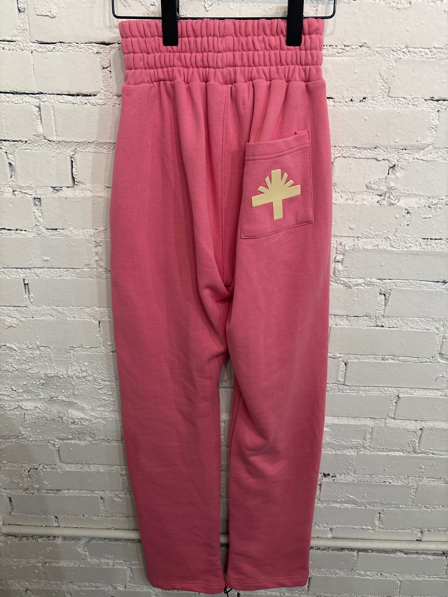 Pink Vertbrae Sweatpants - L