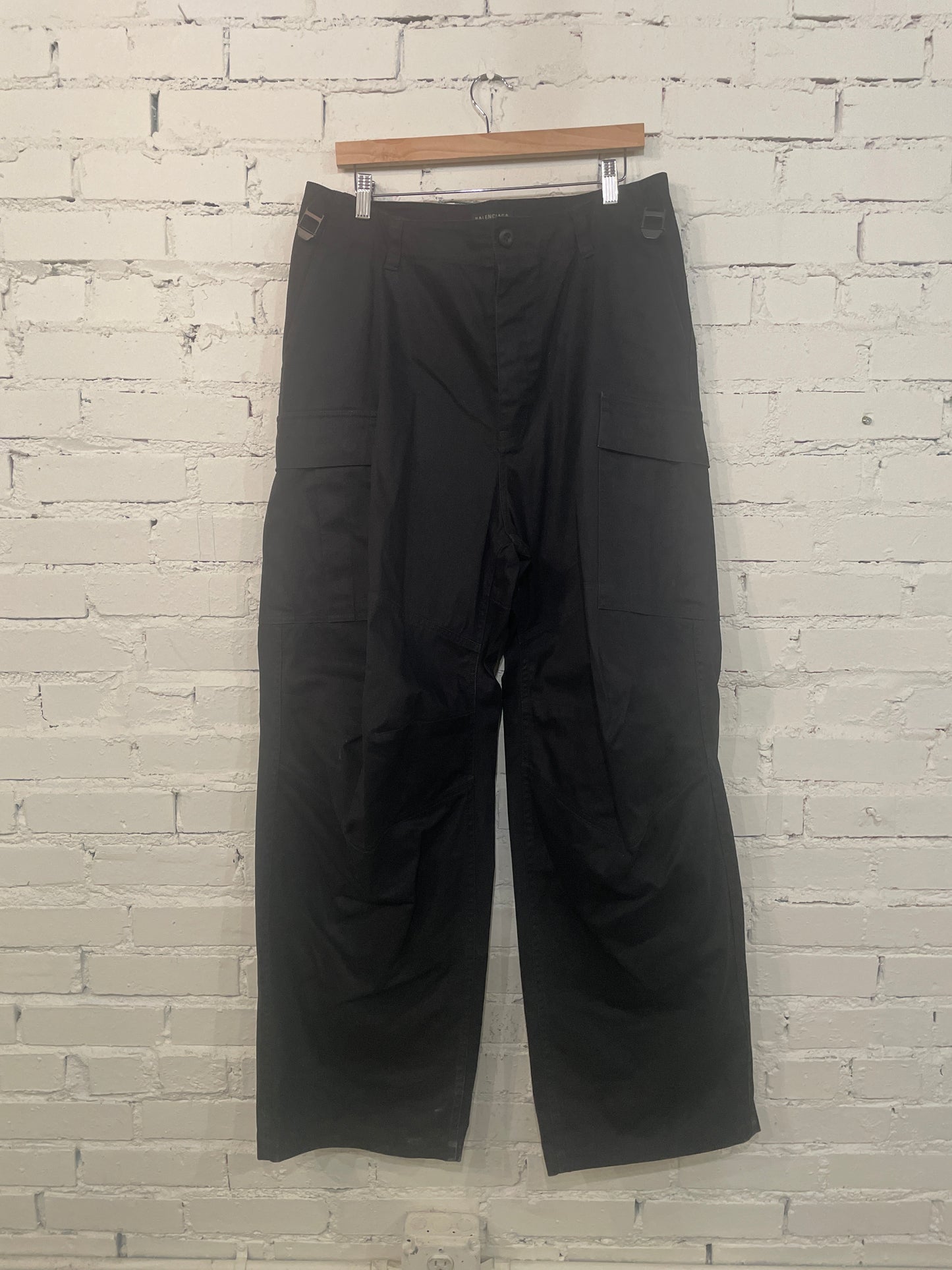 Balenciaga Kick Black Cargo Pant - S