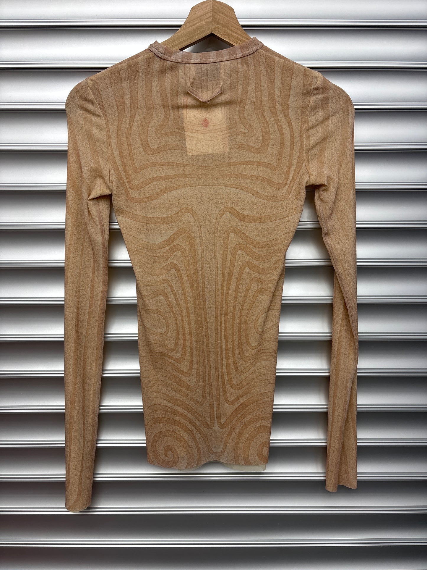 JPG Spiral Mesh Shirt - S