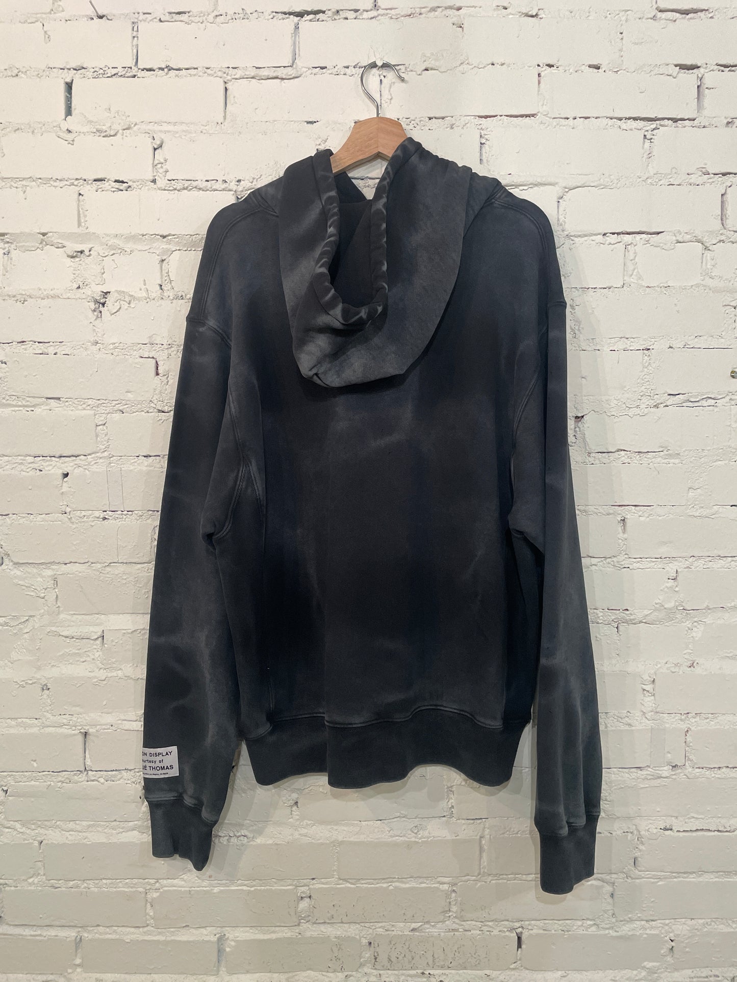 Gallery Dept Grey Distressed Hoodie - L