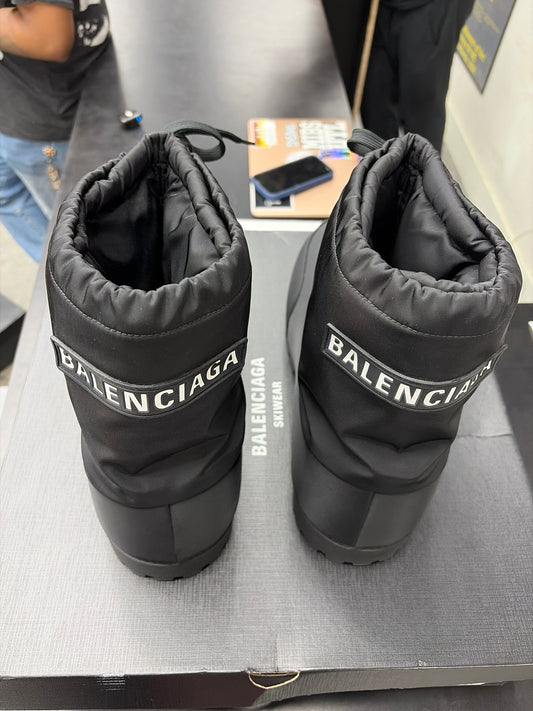Balenciaga Ski Boot Black Nylon (U) - 43-44