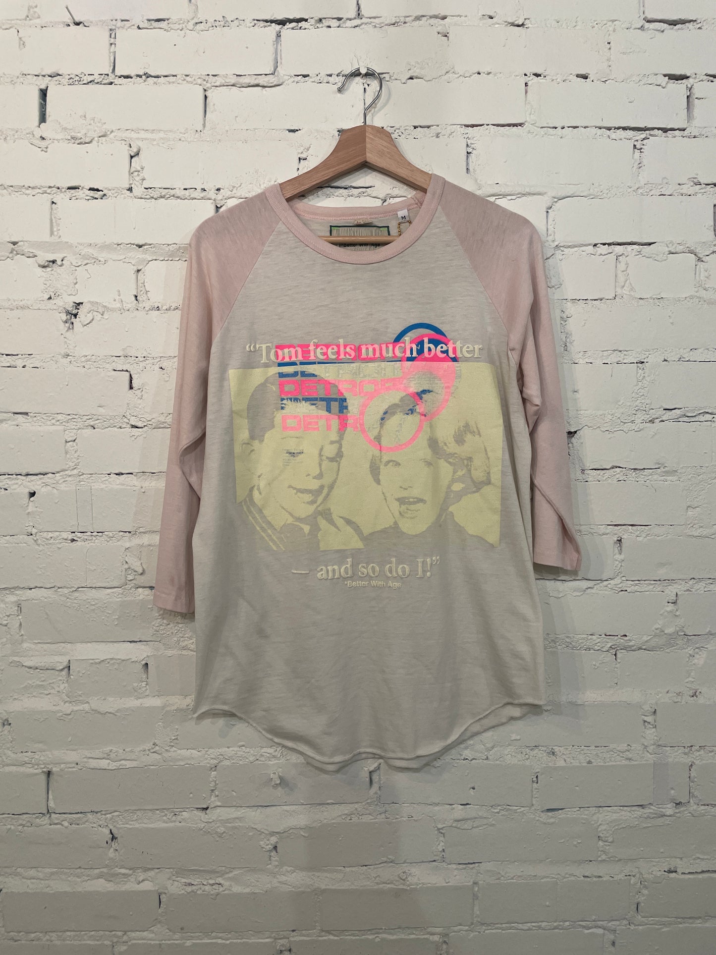 Better With Age Pink Shirt - S