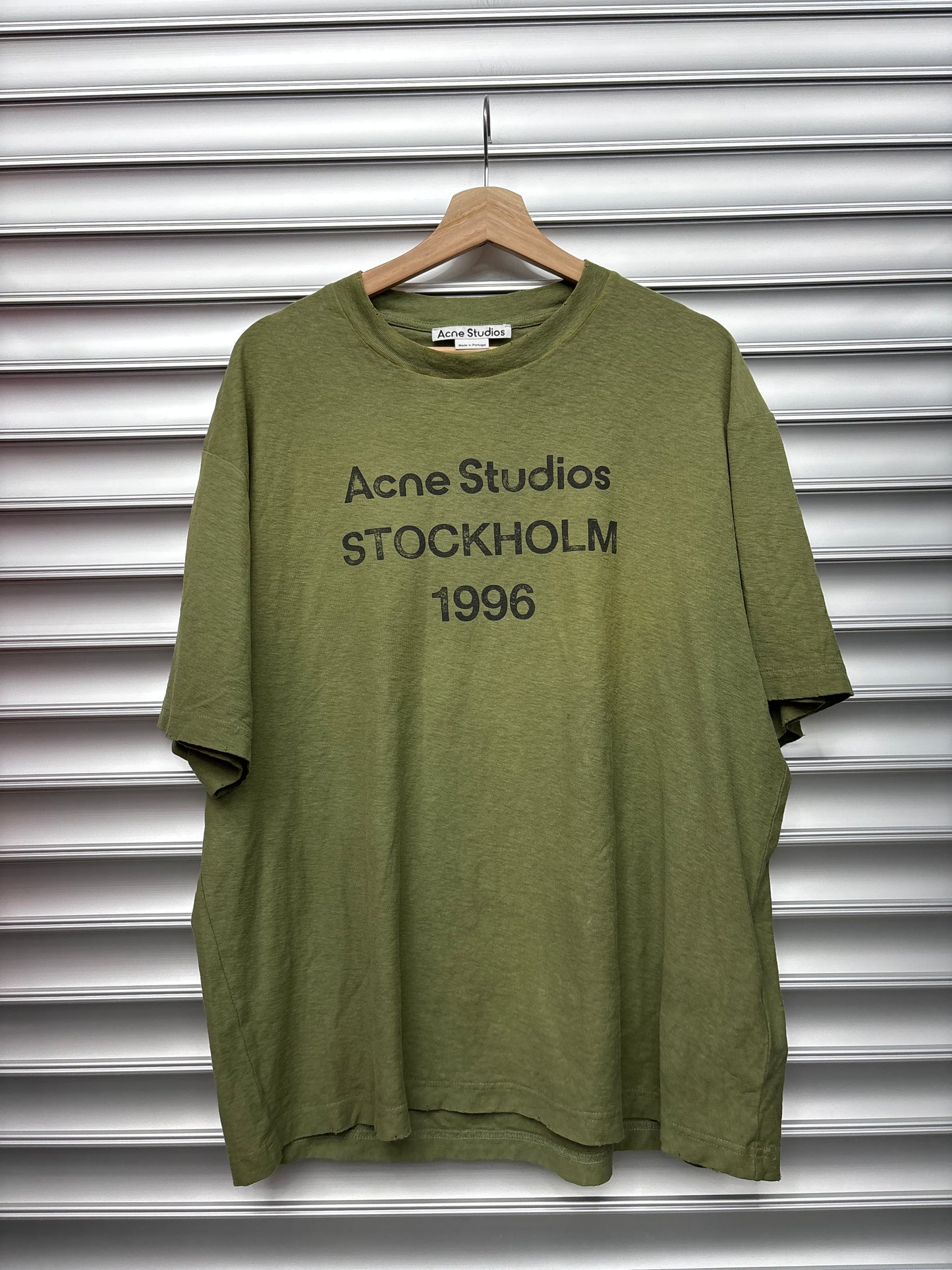 Acne Studio Stockholm Green Tee - L