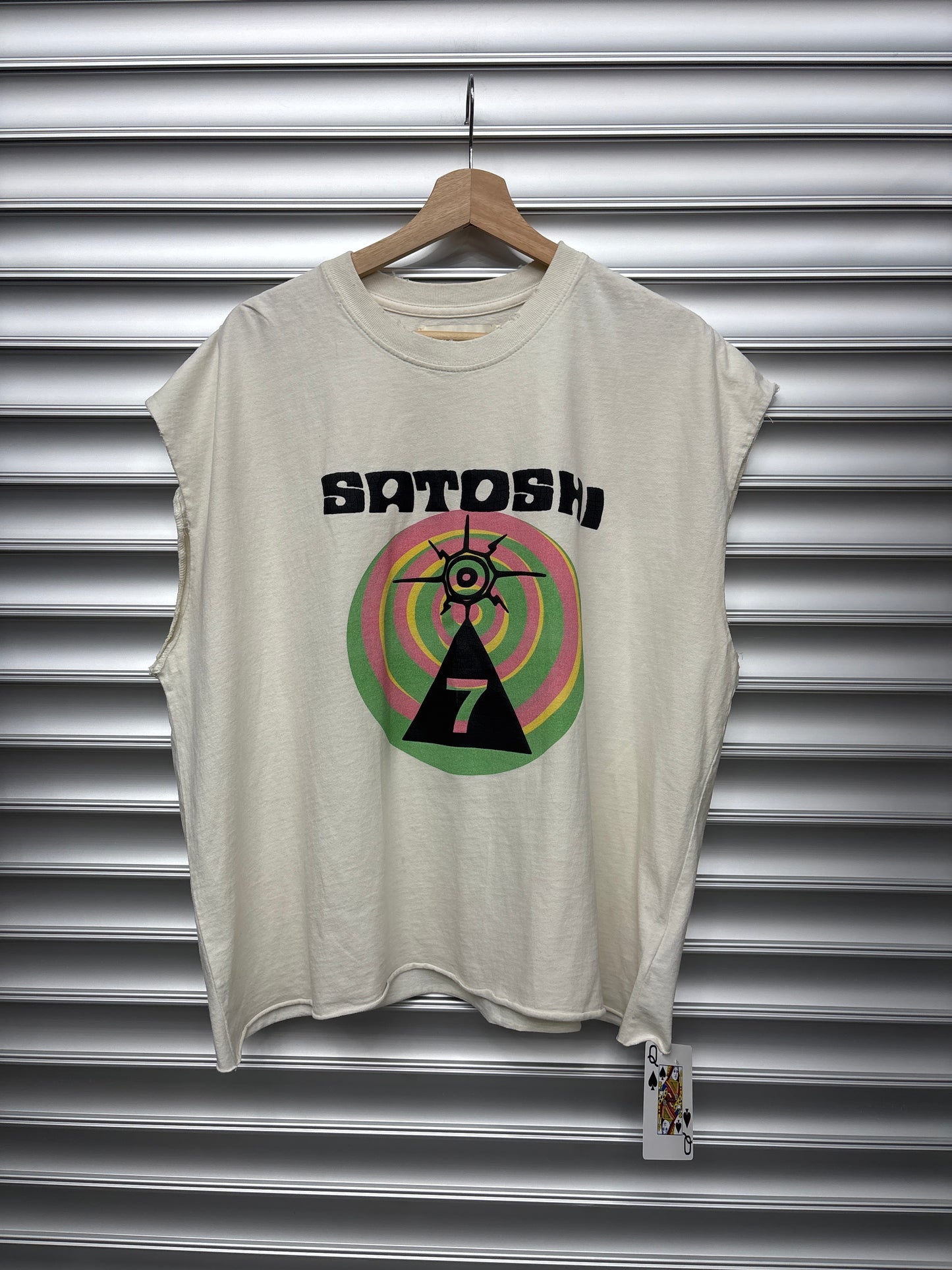 Sample Satoshi Cutoff Tee - XL