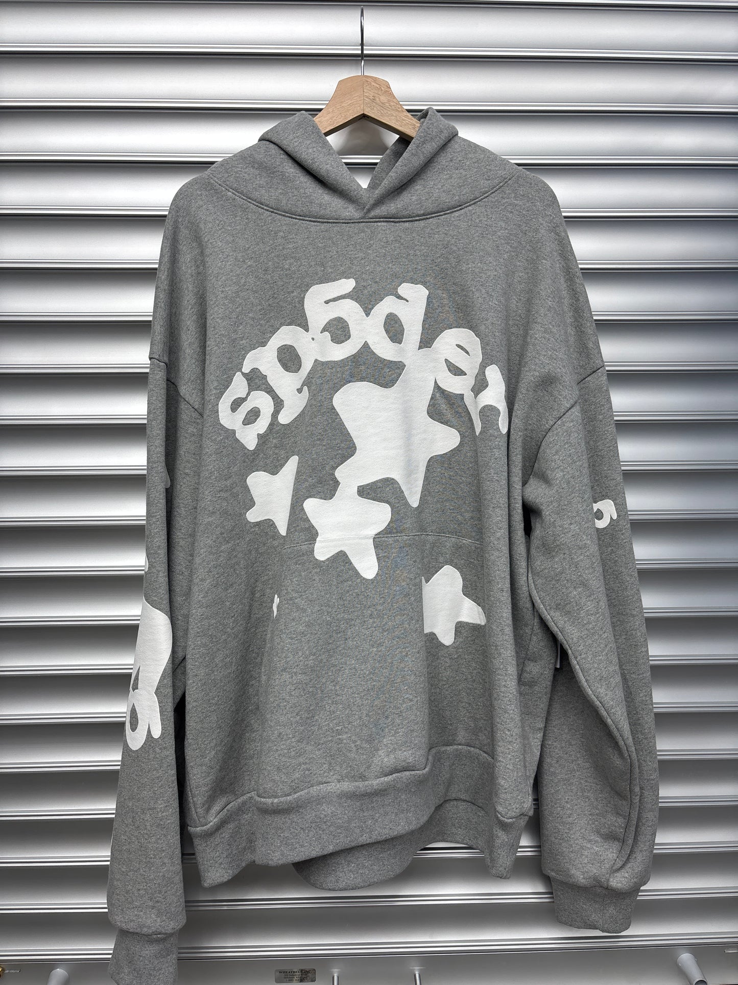 Spider Grey Beluga Hoodie - XXL