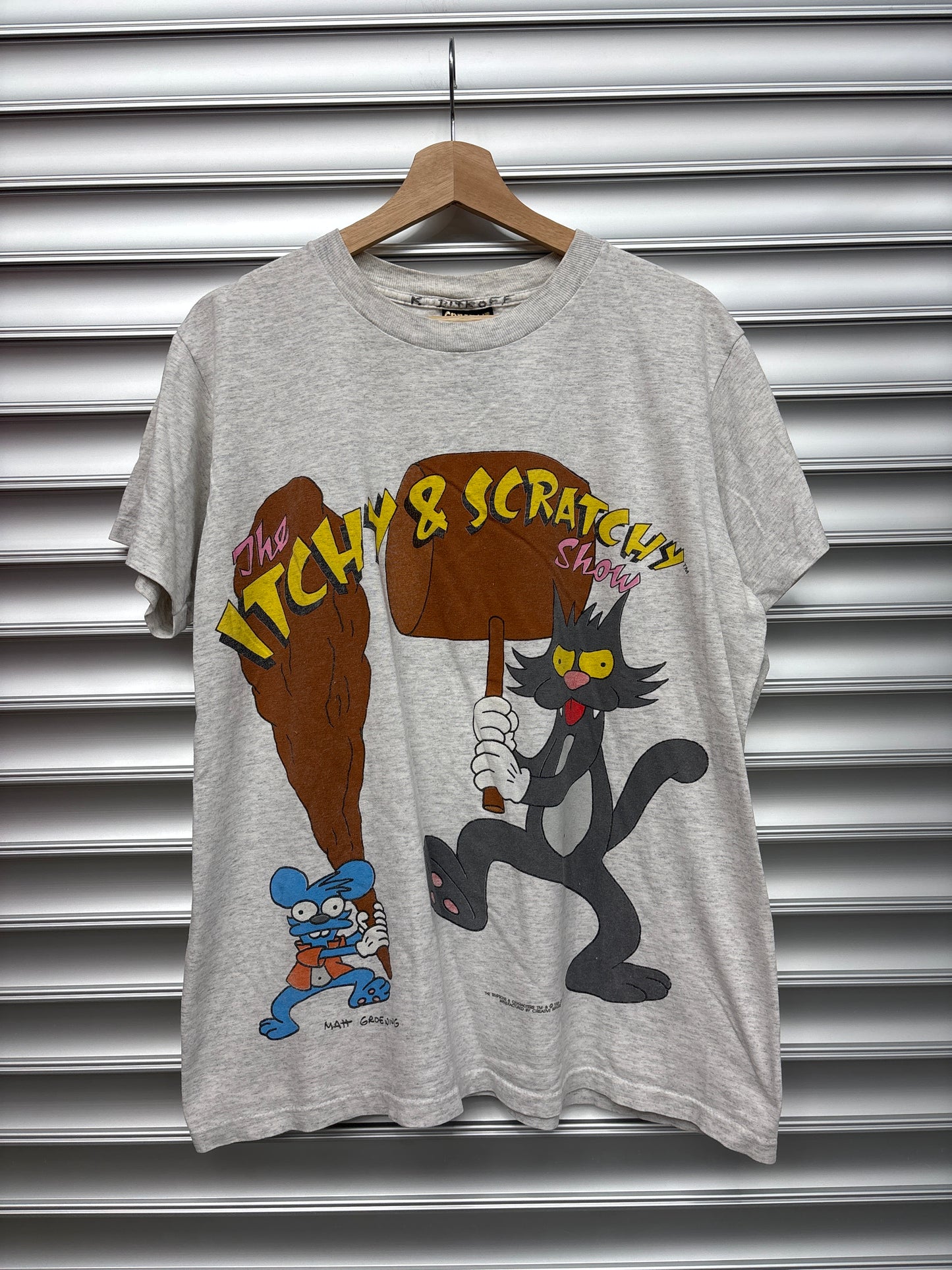 Vintage Itchy And Scratch Tee - L