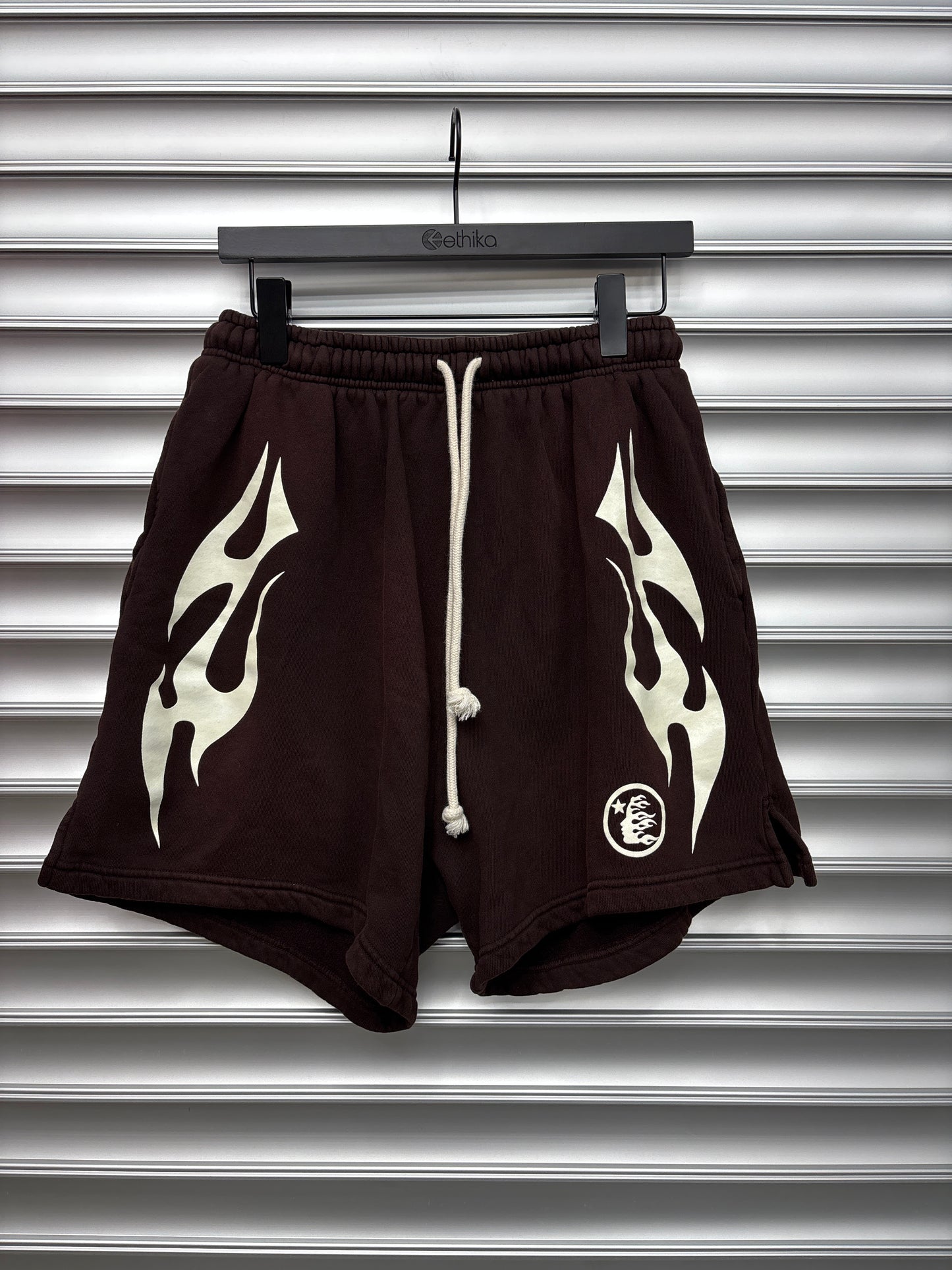 Brown Hellstar Shorts - M