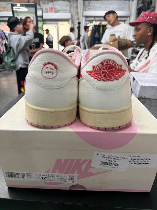 AJ1 Low Travis Scott Tropical Pink (U) - 12.5M**