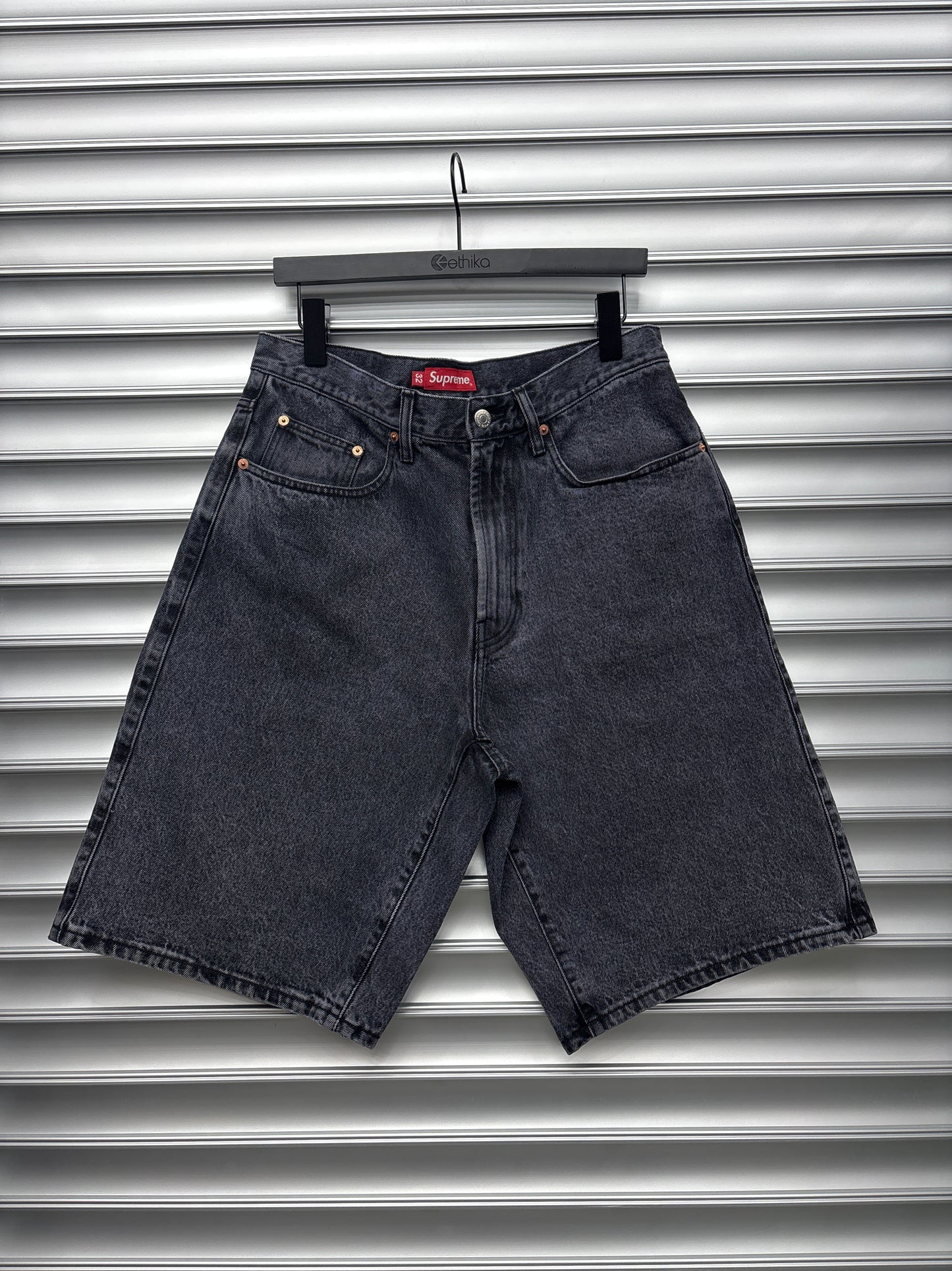 Supreme Black Jorts - 32