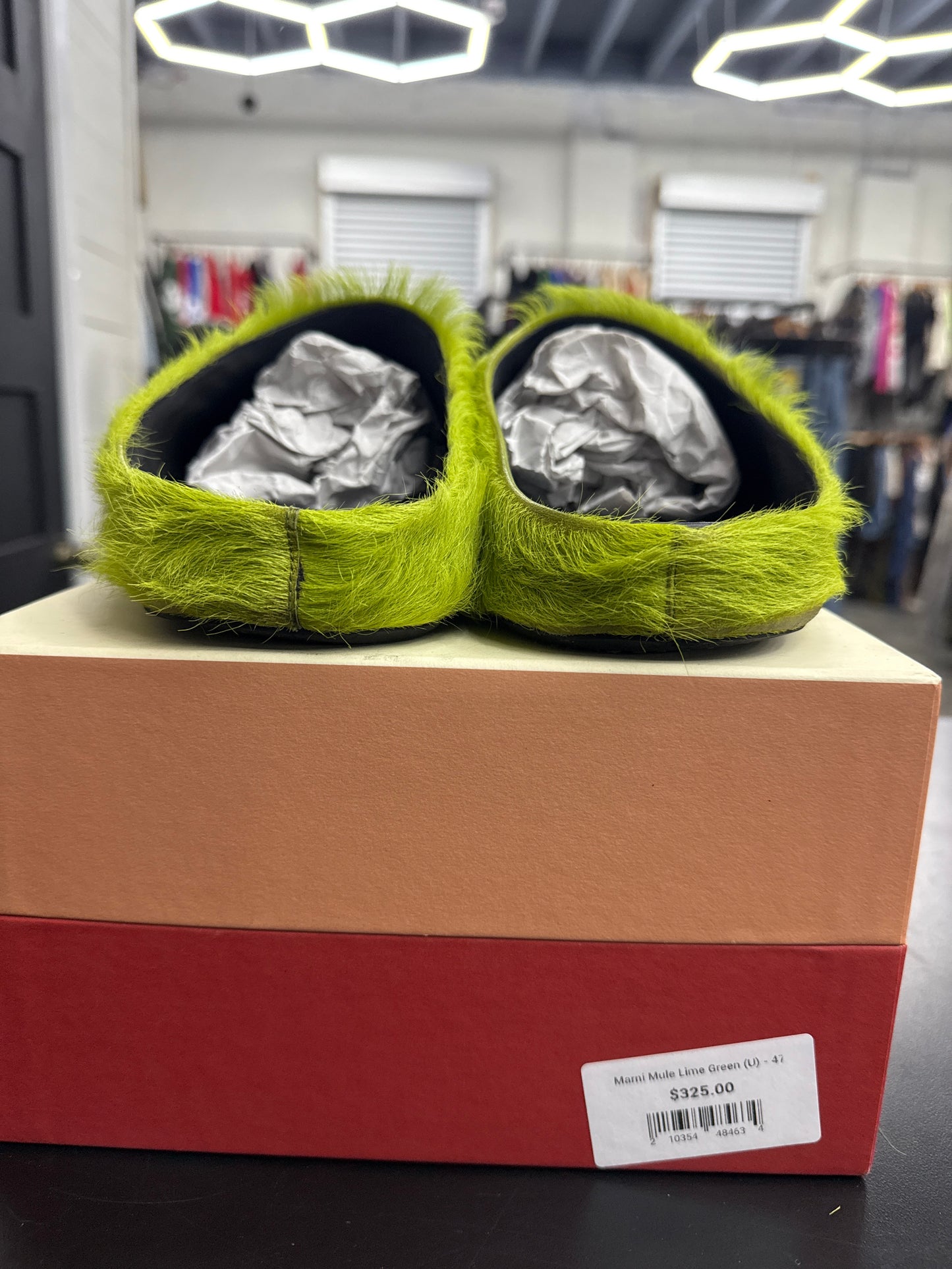 Marni Mule Lime Green (U) - 47