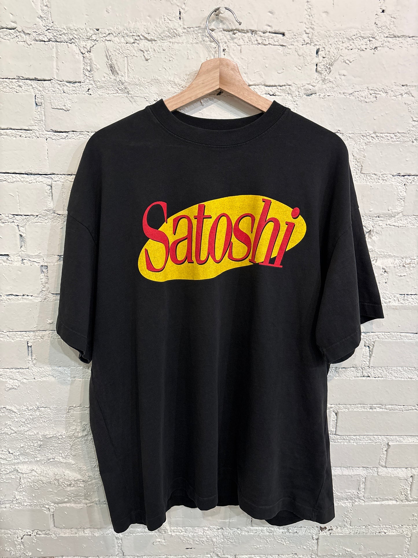 Satoshi Nakamoto Sitcom Tee - L