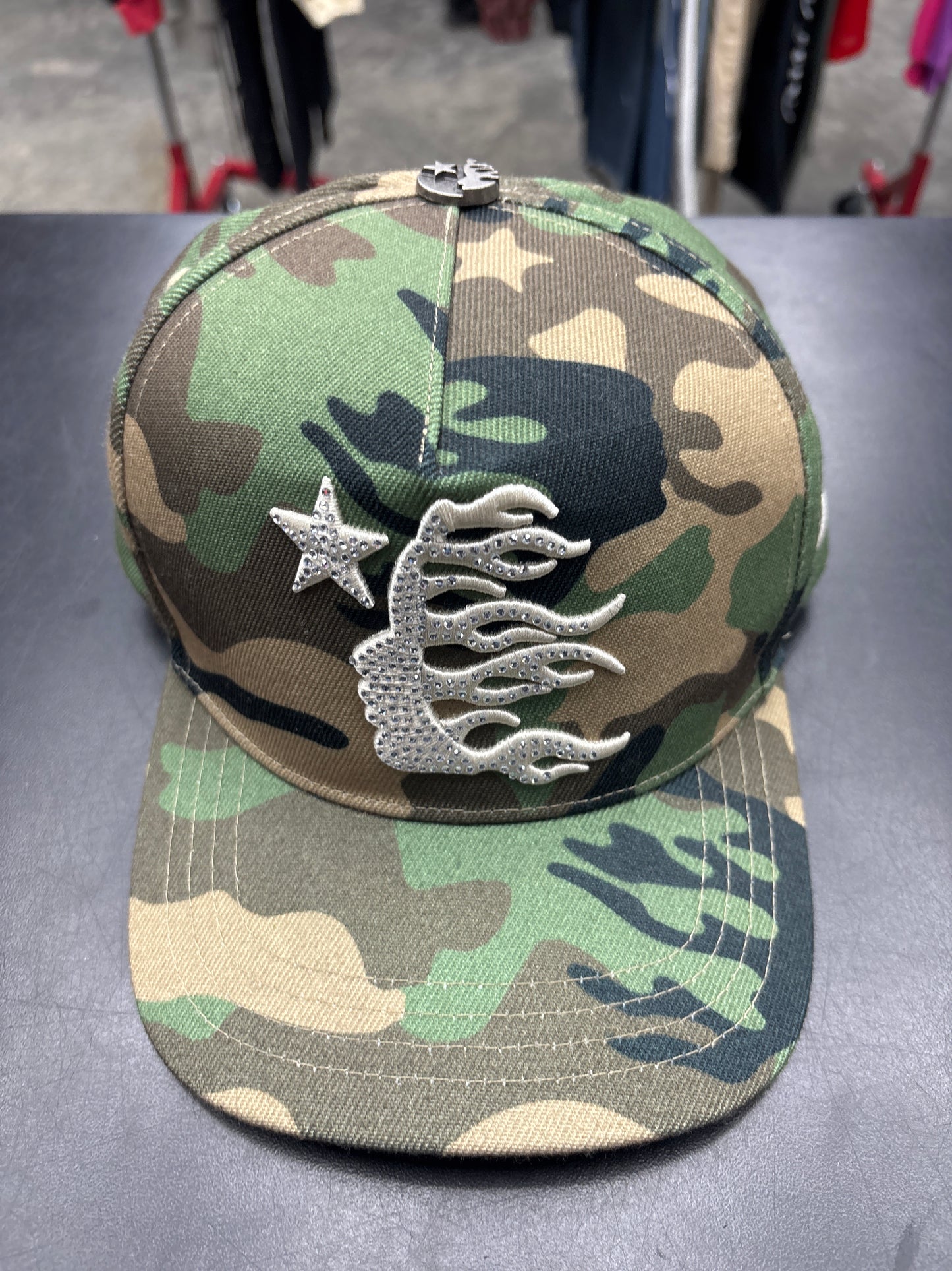 Hellstar Rhinestone Camo Hat