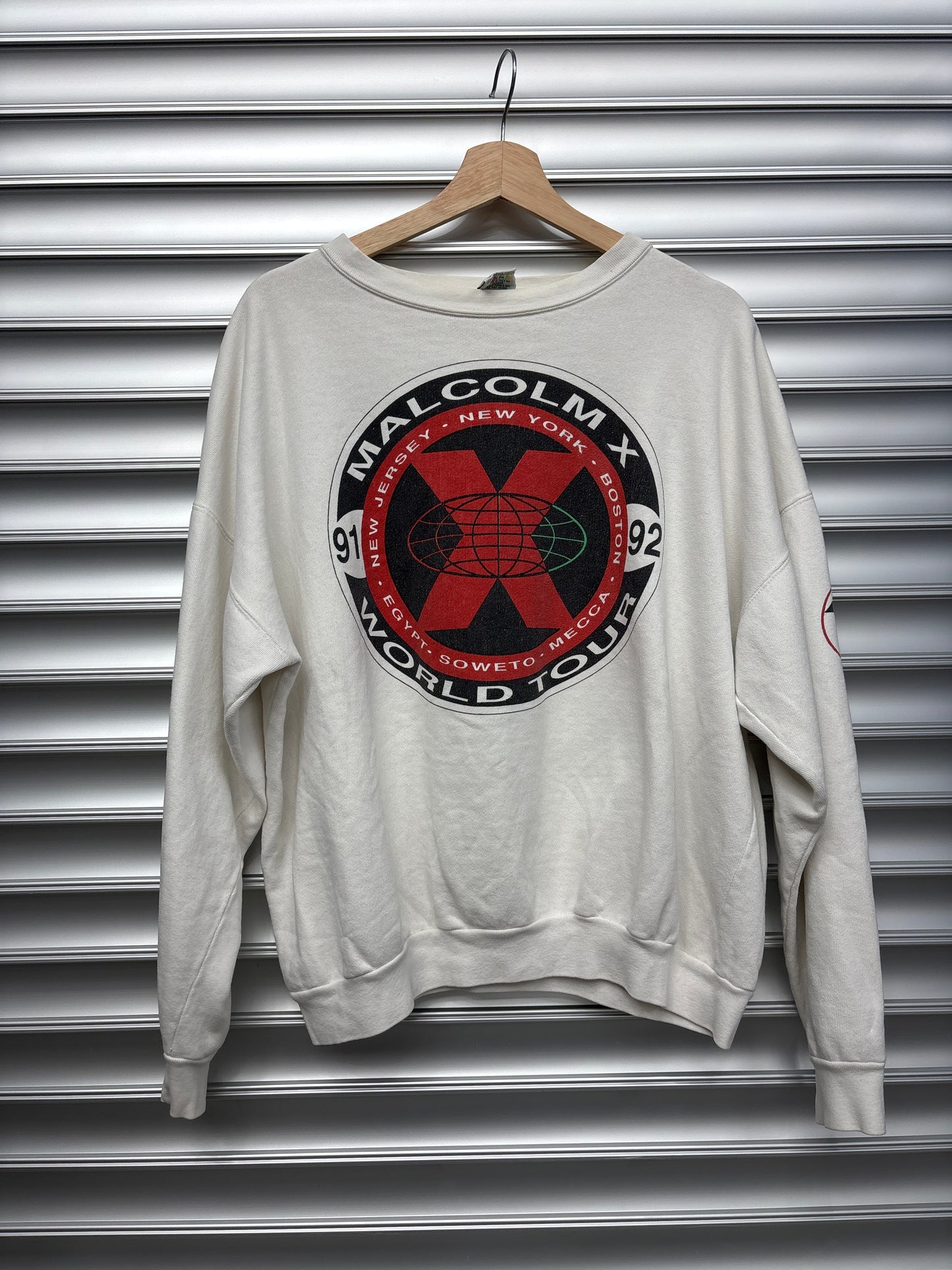 Vintage Malcolm X Crewneck - L