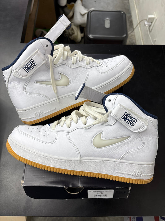 AF1 Mid Jewel NYC Navy (U) - 10M**