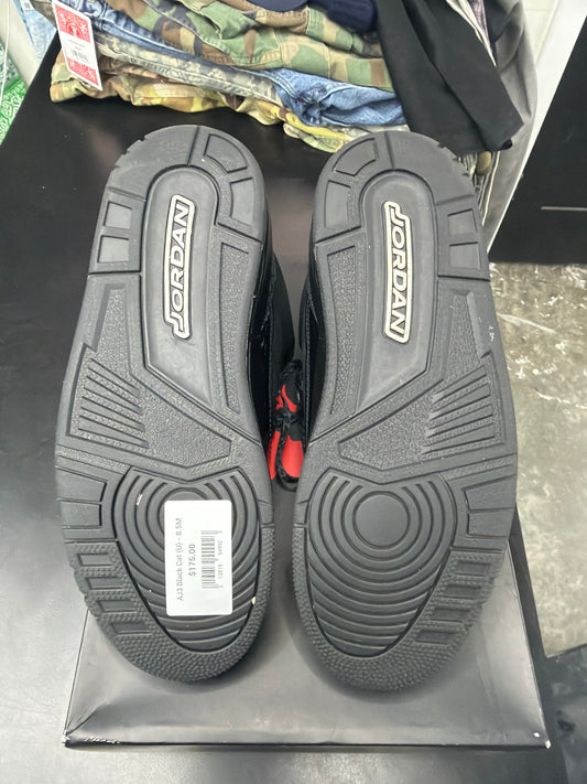 AJ3 Black Cat (U) - 8.5M