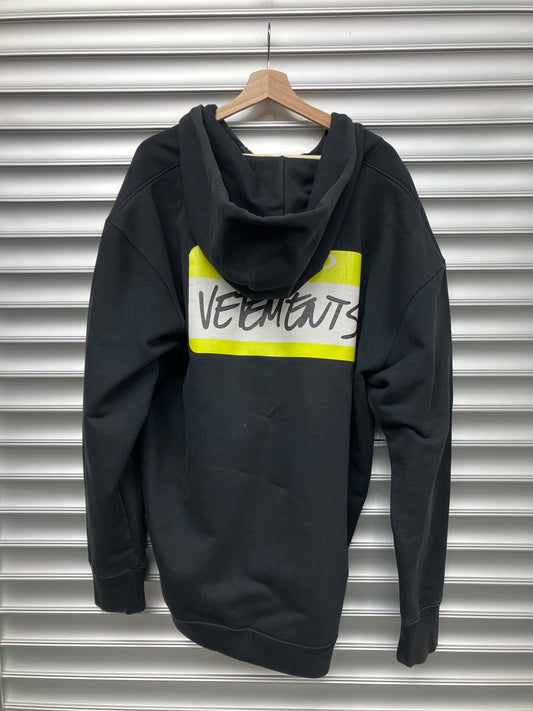 Vetements Black Zip Up - L