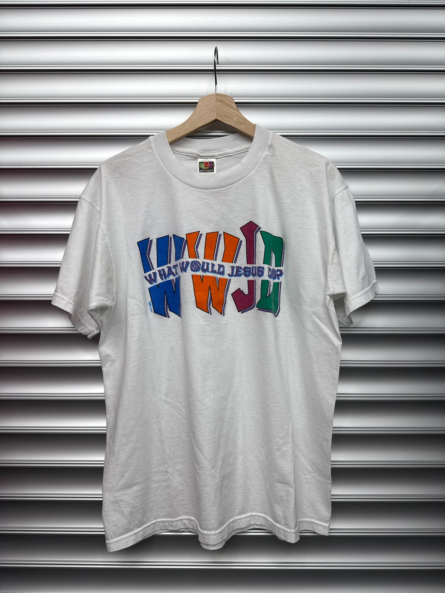 Vintage WWJD Tee - L