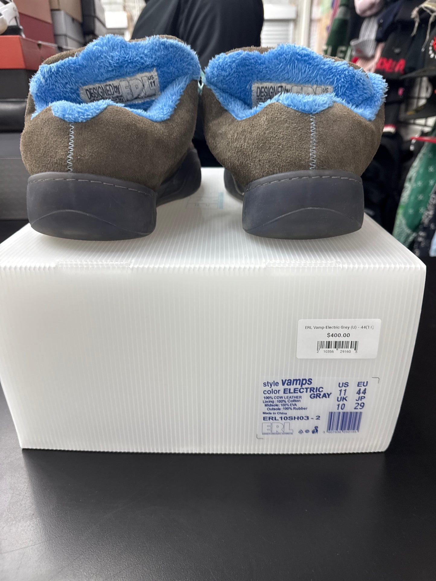 ERL Vamp Electric Grey (U) - 44(11)