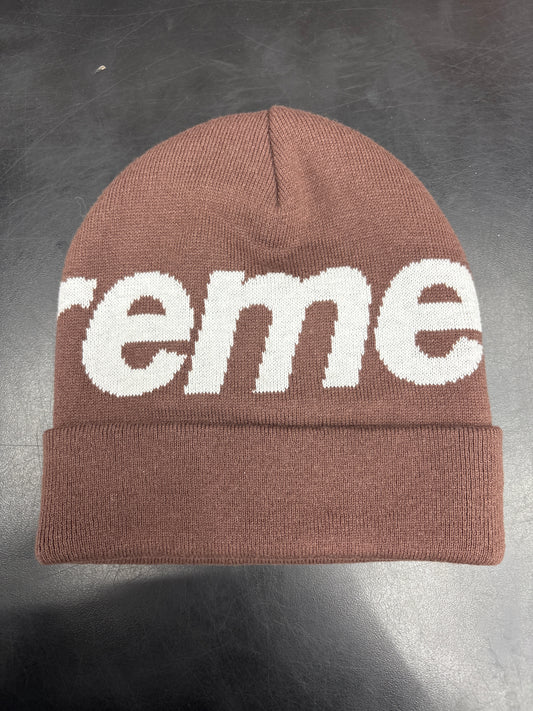 Supreme Brown Beanie**